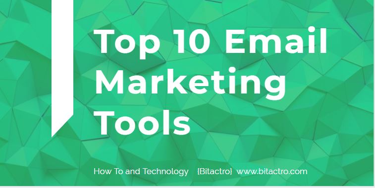 top 10 email marketing tools