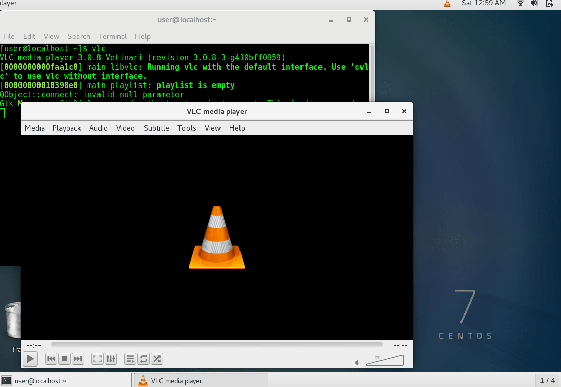 how to install vlc in centos 7