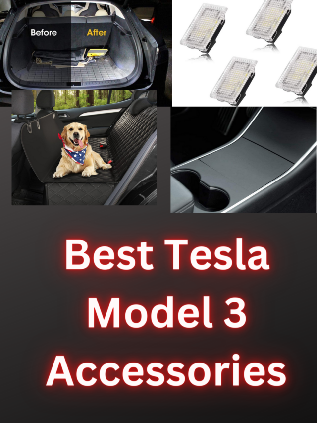 Best Tesla Model 3 Accessories in 2024 Bitactro